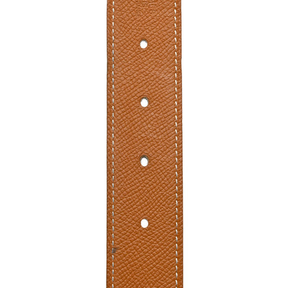 Hermes Swift Epsom 32mm Belt Strap 90 Black Gold 6 of 8