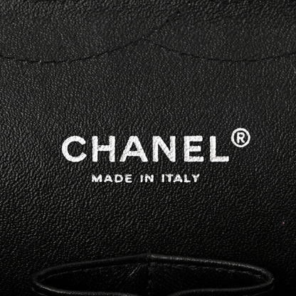 Chanel Lambskin Quilted Jumbo Double Flap Black 6 of 12