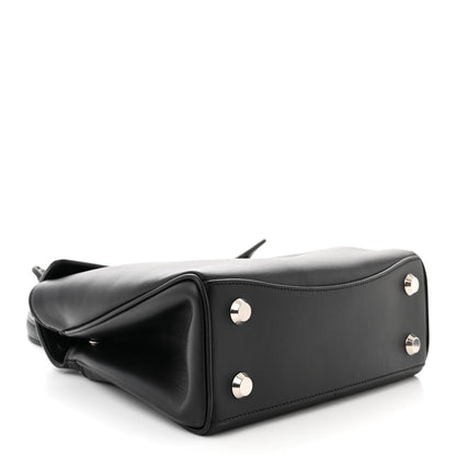 Balenciaga Natural Smooth Calfskin Mini Rodeo Top Handle Handbag Black 4 of 10