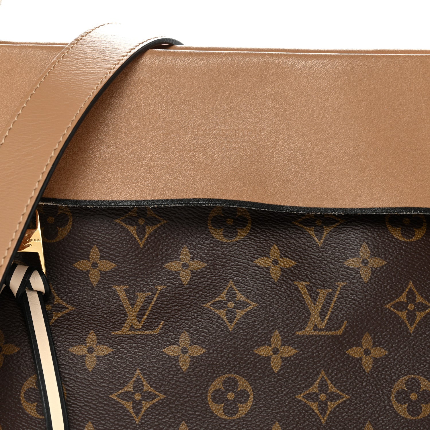Louis Vuitton Monogram Tuileries Besace Sesame Peach Creme 7 of 9