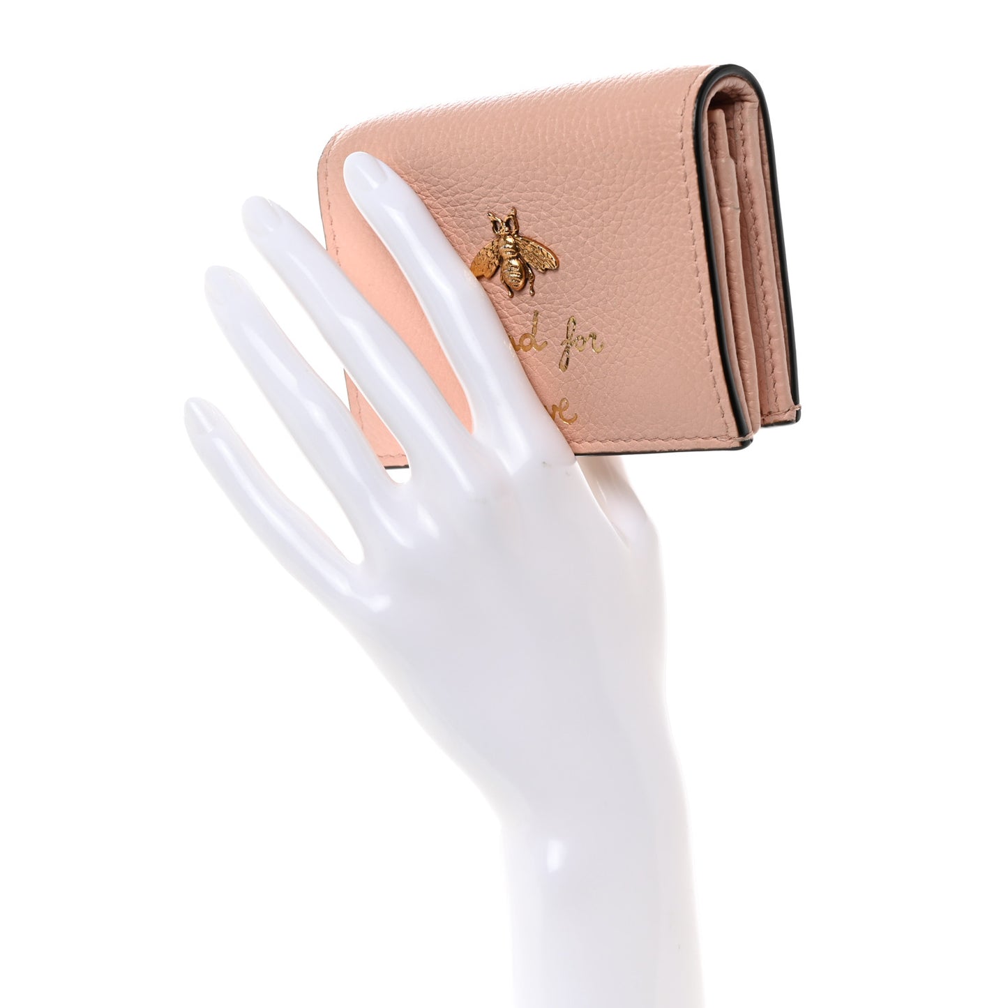 Cellarius Calfskin Blind for Love Card Case Wallet Perfect Pink
