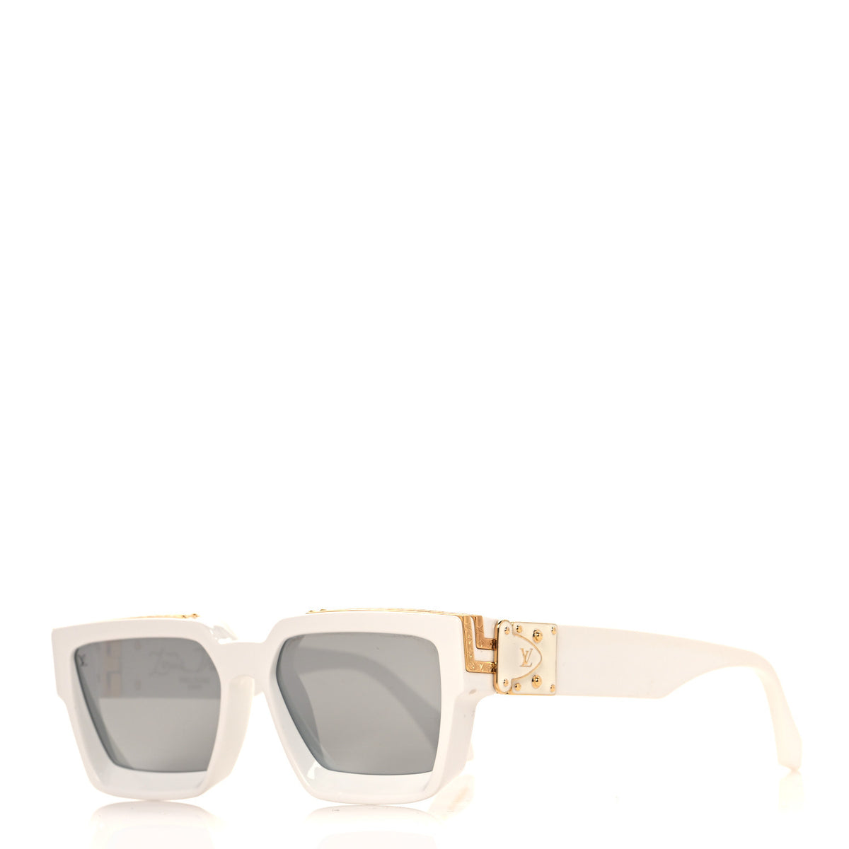 Louis Vuitton Acetate 1.1 Millionaires Z1166E Sunglasses White 1 of 6