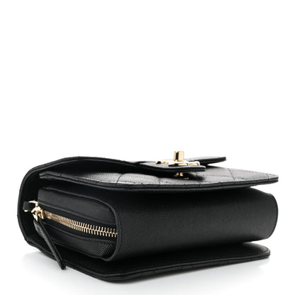 Chanel Caviar Quilted Like A Wallet Flap Black 4 of 10