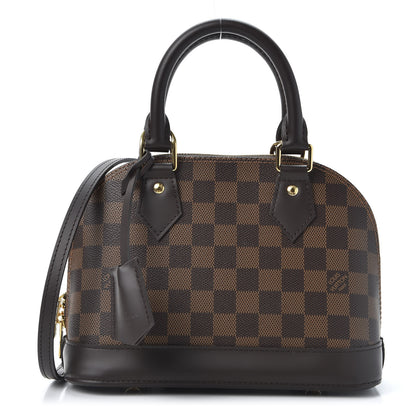 Louis Vuitton Damier Ebene Alma BB 1 of 8