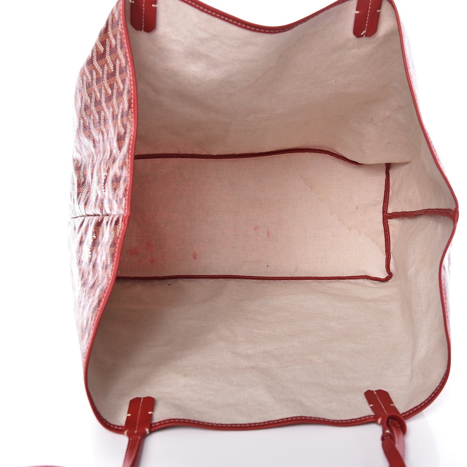 Goyard Goyardine Saint Louis GM Red 10 of 17
