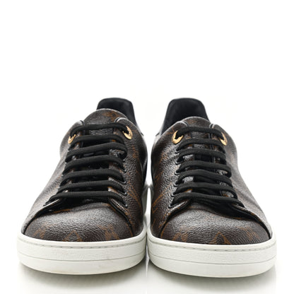 Louis Vuitton Patent Monogram Frontrow Sneakers 39 2 of 8