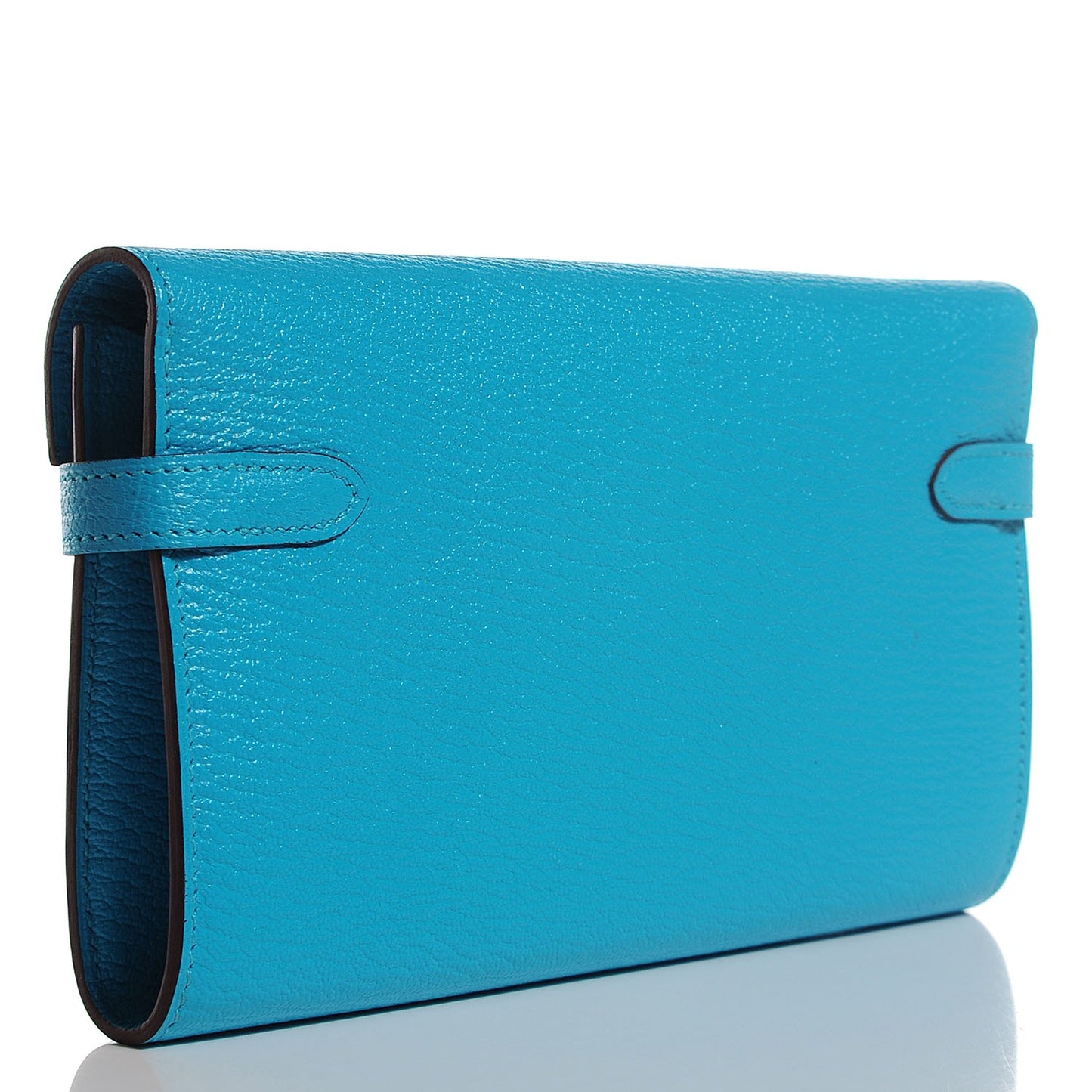 Chevre Mysore Kelly Longue Wallet Bleu Azteque