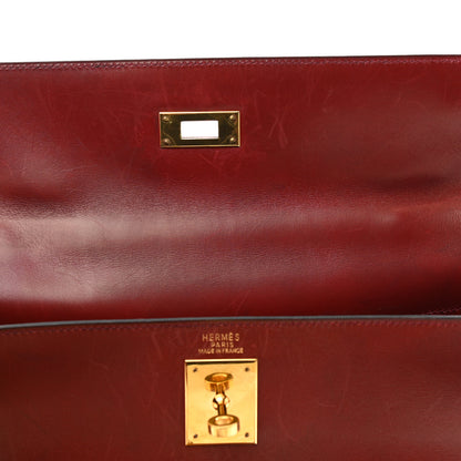 Hermes Box Kelly Retourne 32 Rouge H 14 of 14