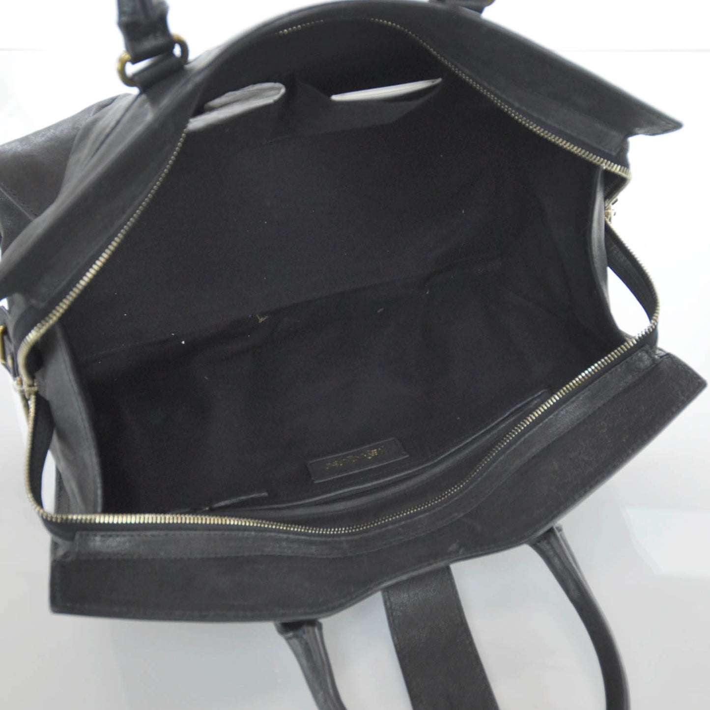 Leather Medium Cabas Chyc Black
