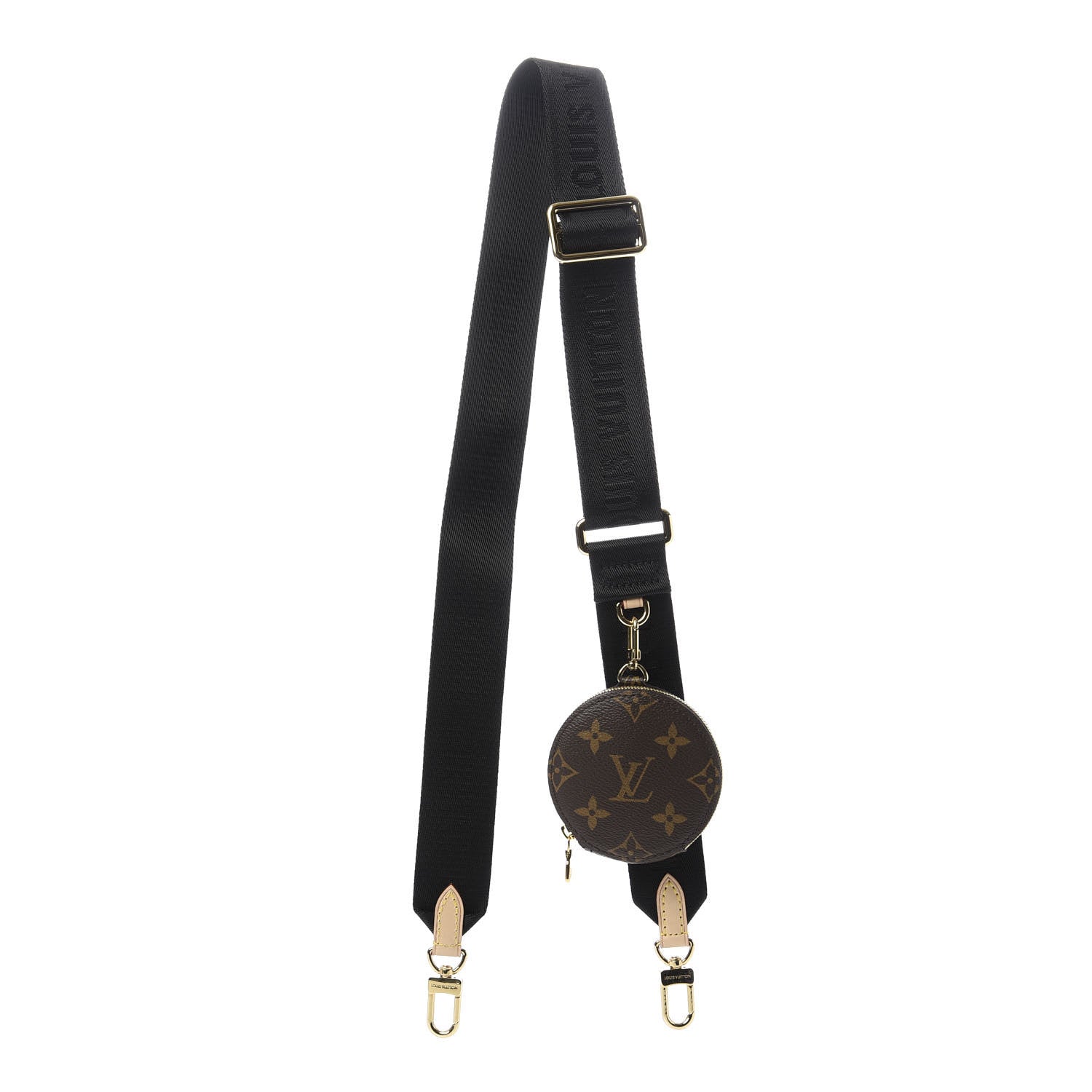 Louis Vuitton Monogram Multi Pochette Accessories Bandouliere Shoulder Strap Black 1 of 6