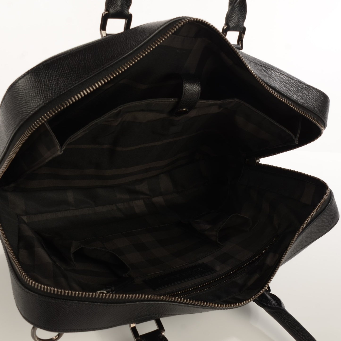 London Leather Ormond Briefcase Black