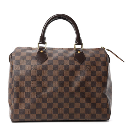Louis Vuitton Damier Ebene Speedy 30 1 of 10