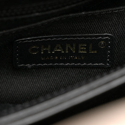 Chanel Grained Calfskin Mini Bi-Color Neo Executive Shopper Tote Beige Black 6 of 10