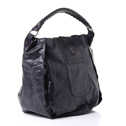 Balenciaga Chevre Shrug Hobo Ink 2 of 9