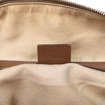 Gucci Monogram Vintage Web Medium Boston Maple Brown 9 of 19