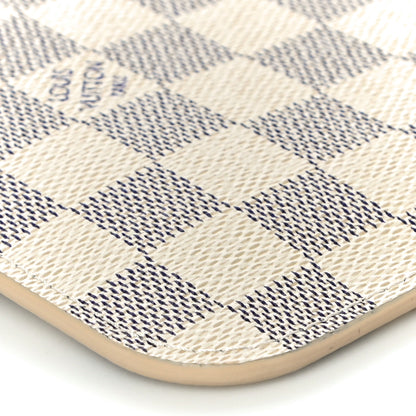 Louis Vuitton Damier Azur Neverfull MM GM Pochette Rose Ballerine 8 of 9
