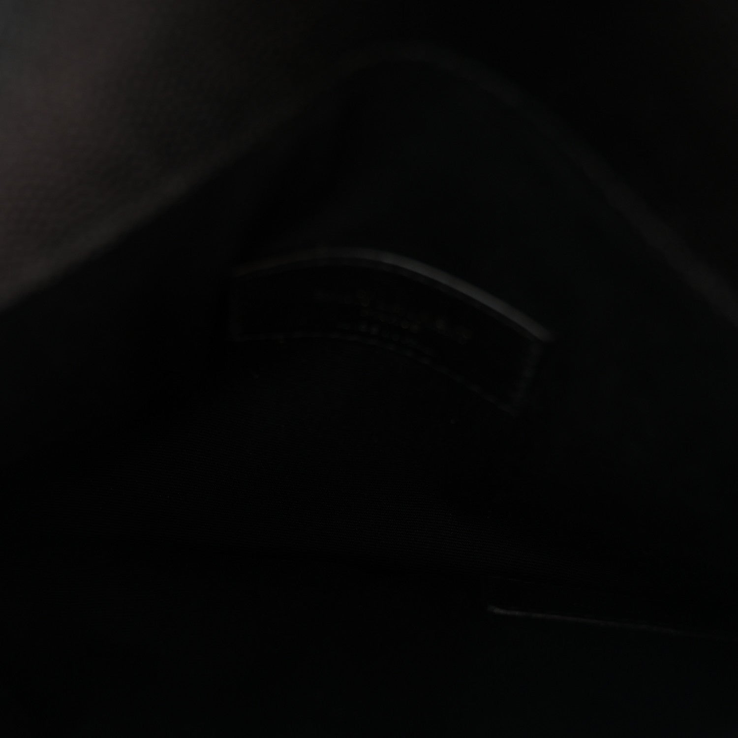 Saint Laurent Grain De Poudre Uptown Baby Pouch Black 5 of 8