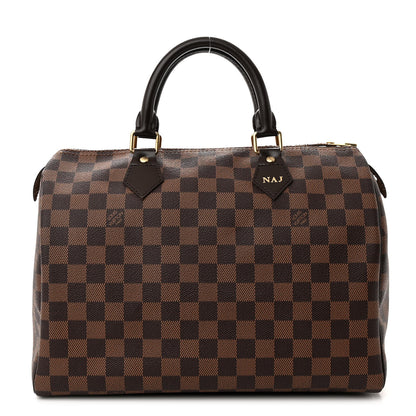 Louis Vuitton Damier Ebene Speedy 30 1 of 11