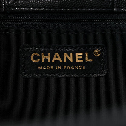 Chanel Caviar Quilted Large Shopping Tote Black 6 of 10