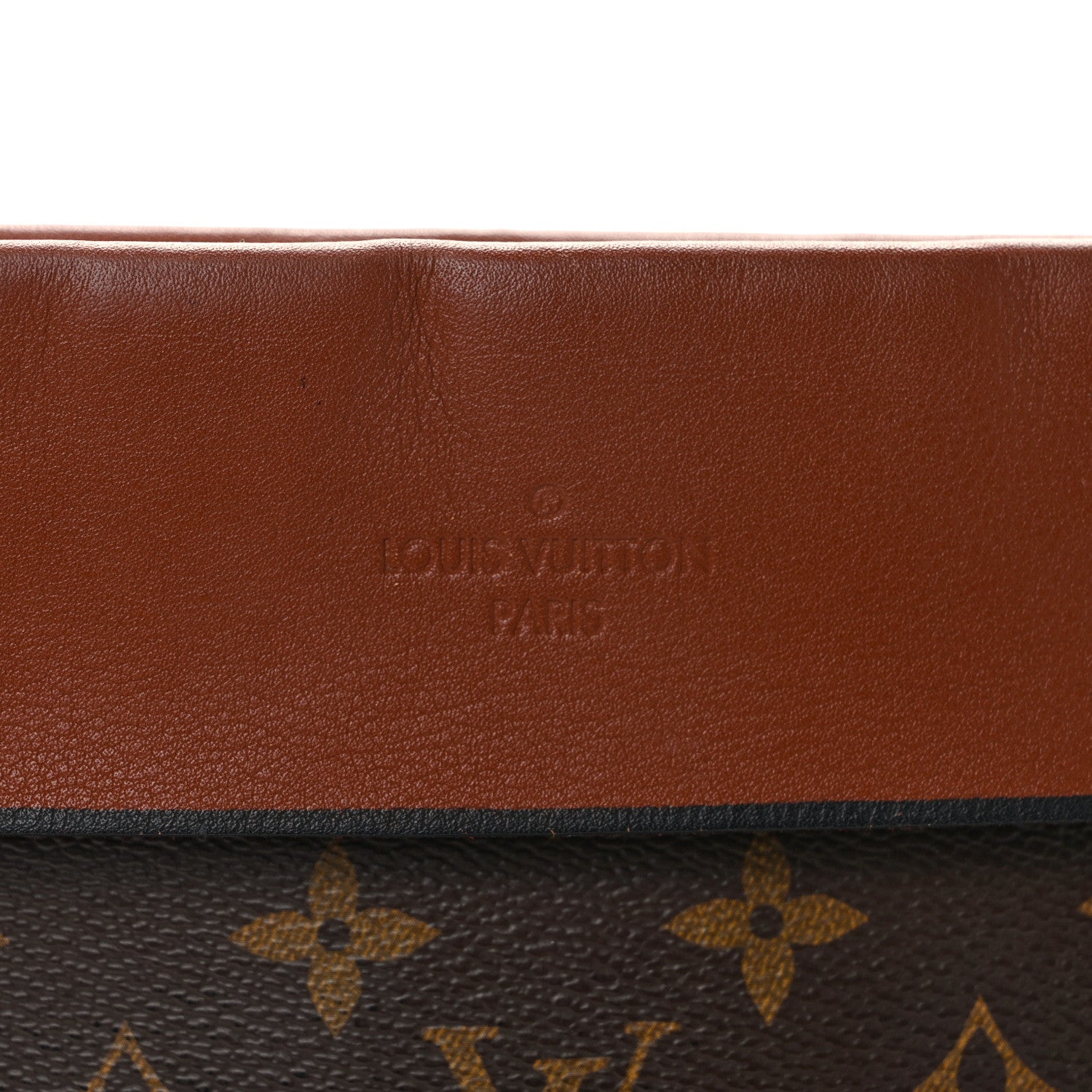 Louis Vuitton Monogram Tuileries Pochette Caramel 8 of 8