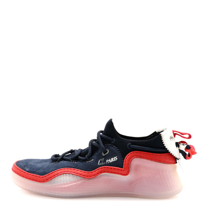 Christian Louboutin Suede Arpoador Donna Sneakers 40 Marine 1 of 9
