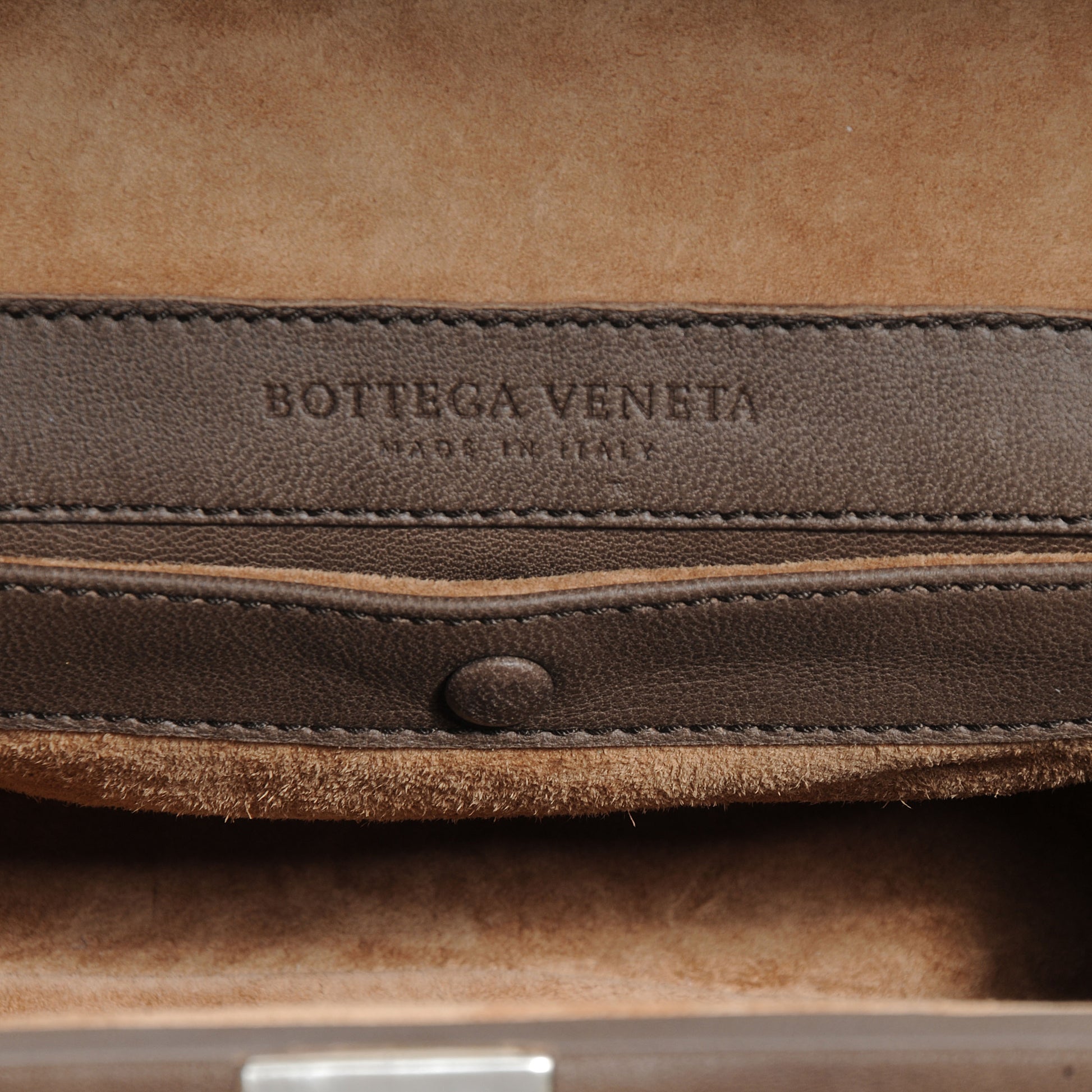 Bottega Veneta Leather Woven Viva Italia Frame Bag 5 of 8