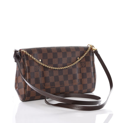 Louis Vuitton Damier Ebene Favorite MM 2 of 11