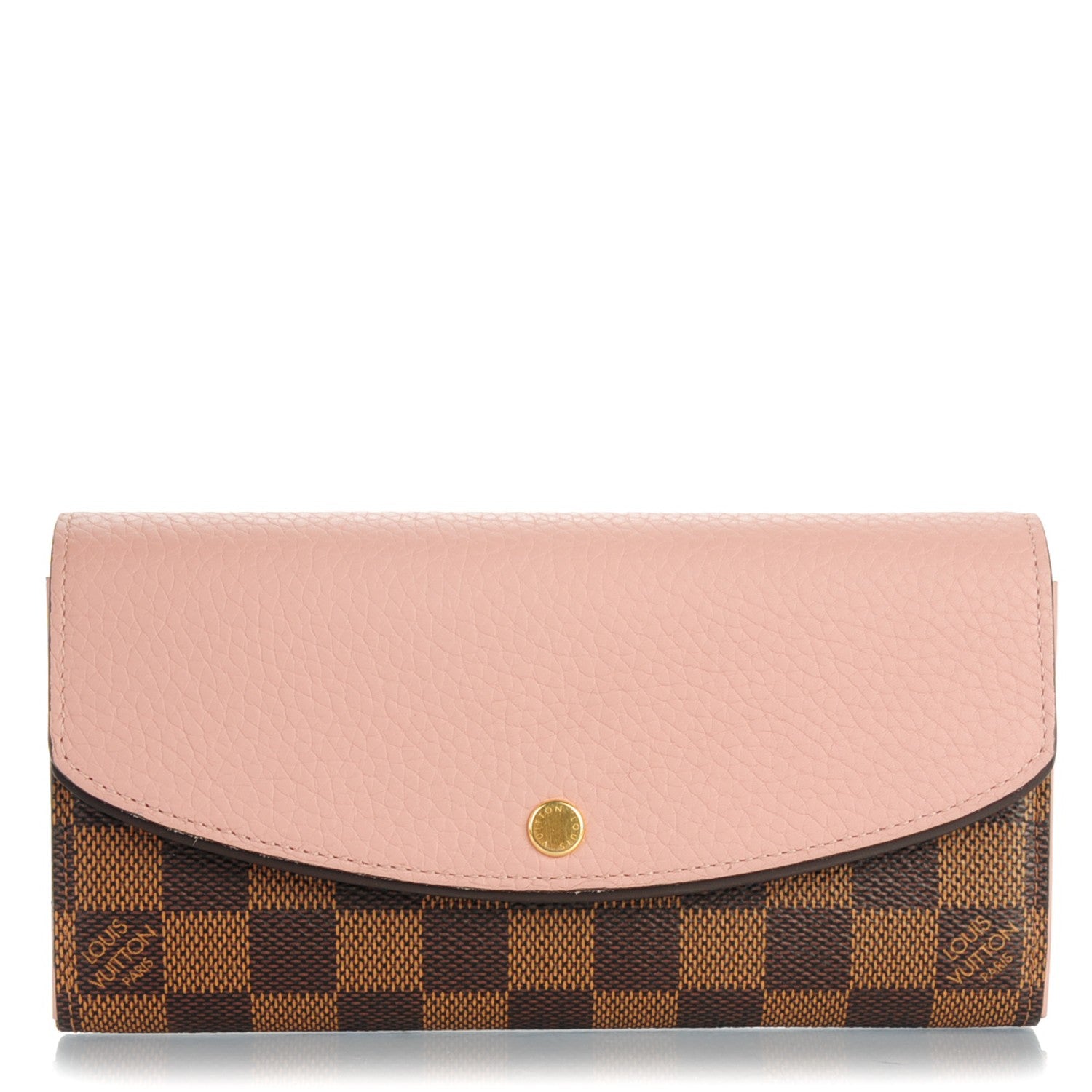 Louis Vuitton Damier Ebene Normandy Wallet Magnolia 1 of 7