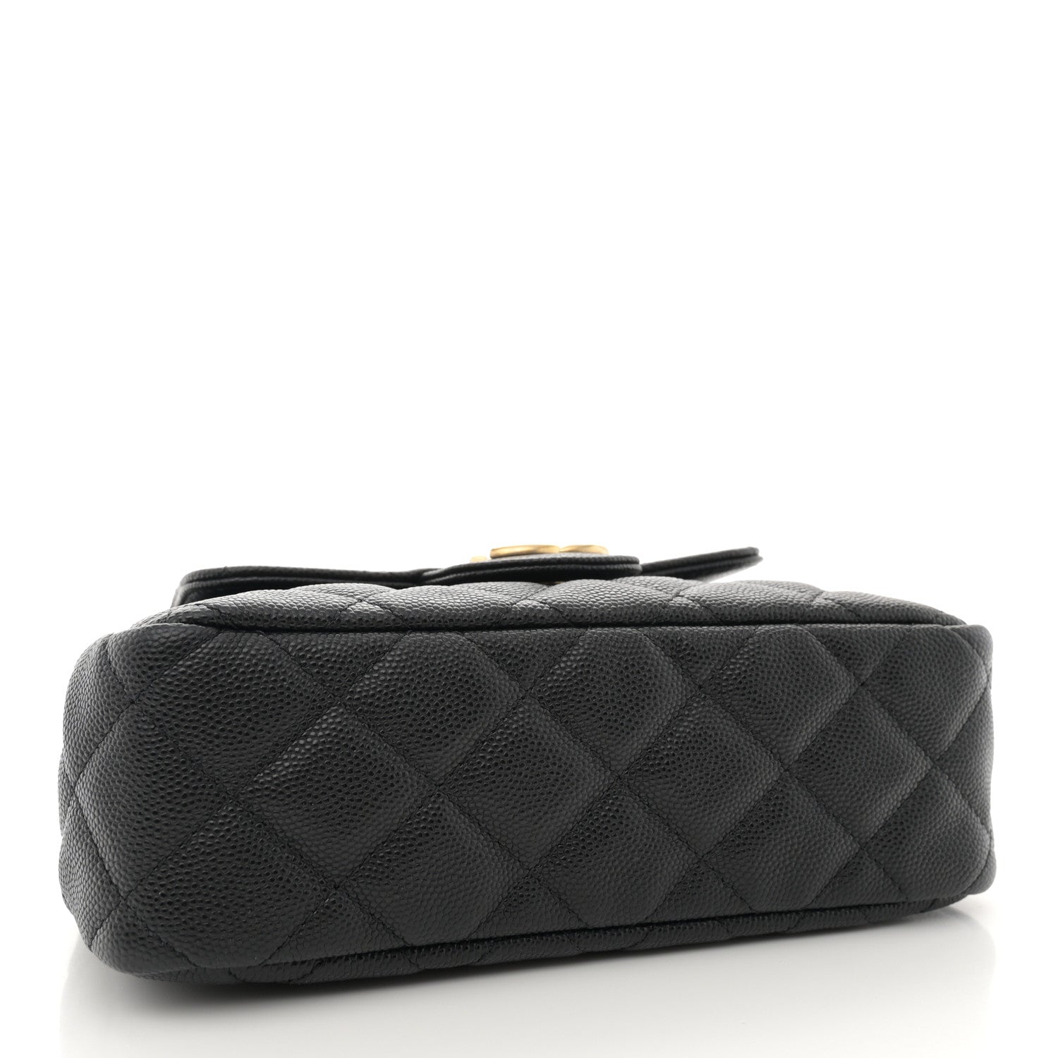 Chanel Caviar Quilted Small Wavy CC Hobo Black 4 of 10