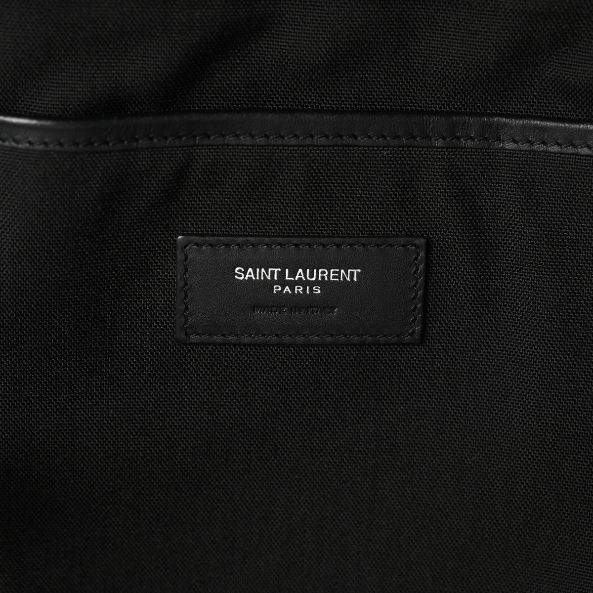 Canvas Logo City Backpack Black