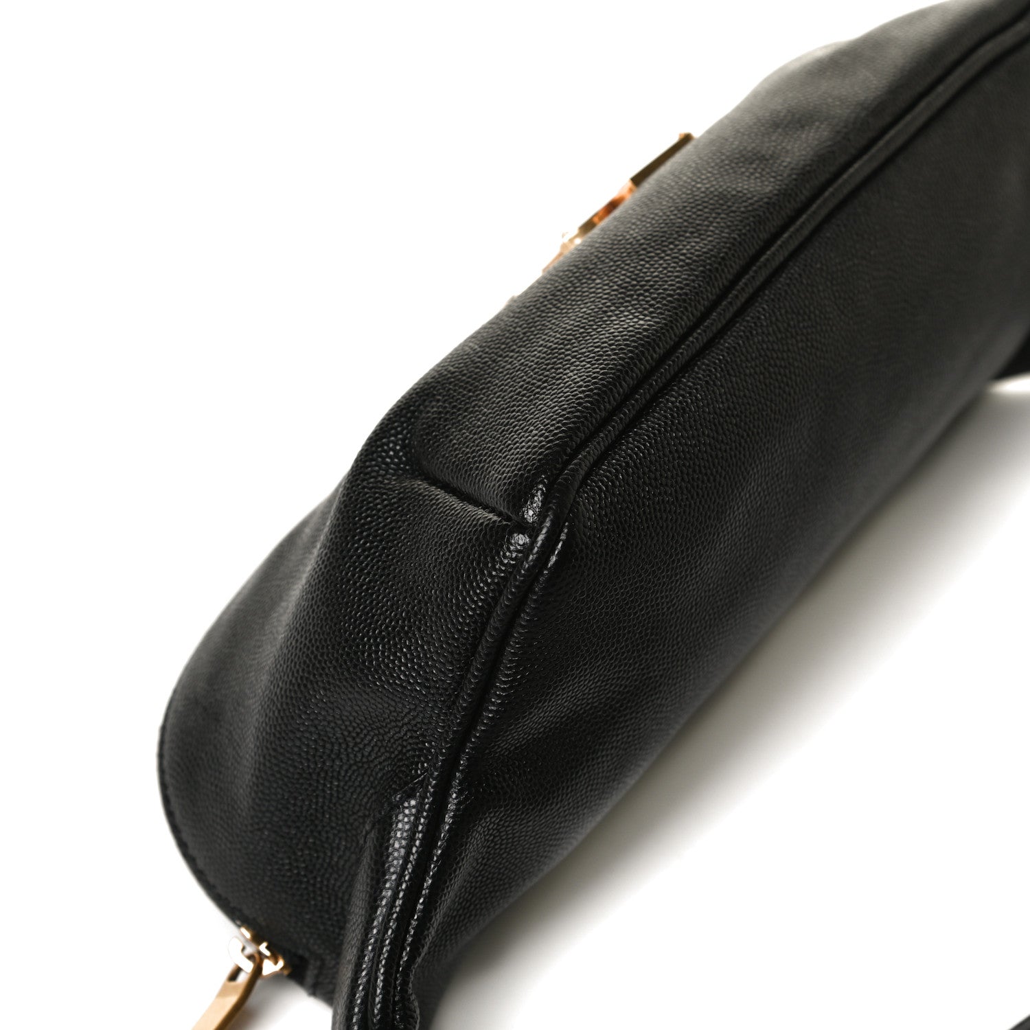 Saint Laurent Grain De Poudre Monogram Belt Bag Black 9 of 13