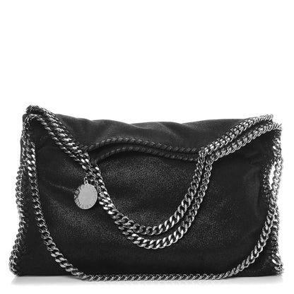 Stella McCartney Shaggy Deer Falabella Fold Over Tote Black 1 of 8