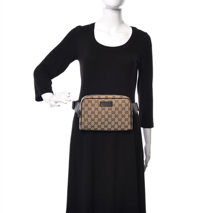 Gucci Monogram Belt Bag Dark Brown 2 of 10