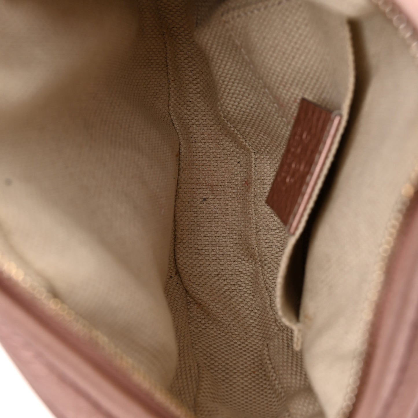 Metallic Pebbled Calfskin Mini Soho Chain Bag Pink