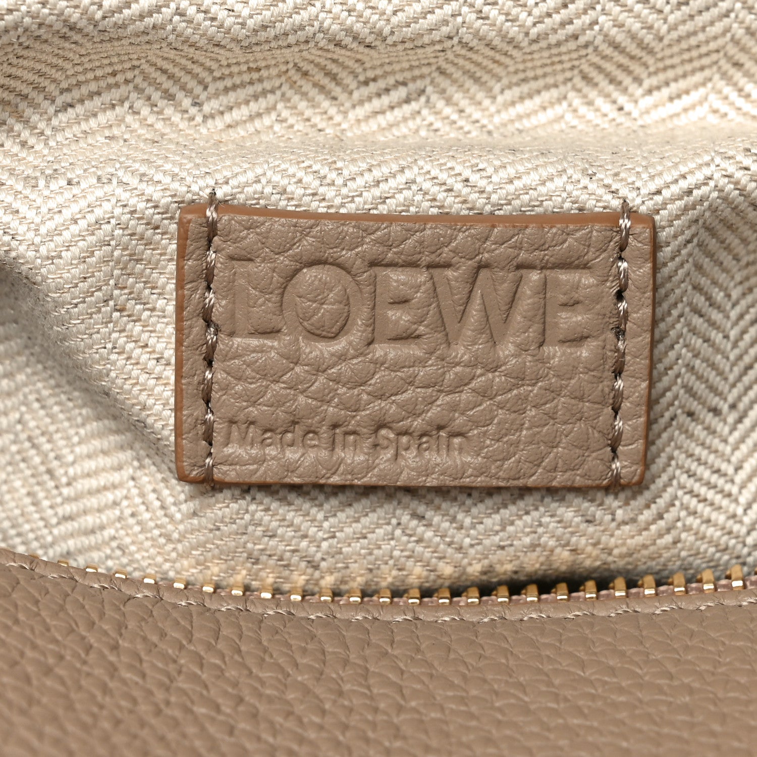 Loewe Calfskin Large Puzzle Edge Bag Sand 6 of 10