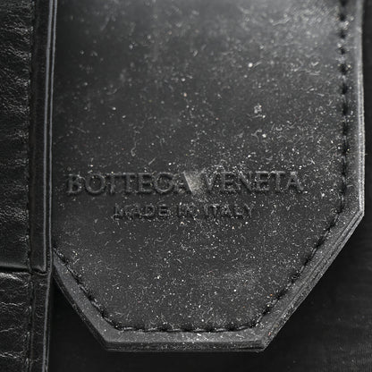 Bottega Veneta Paper Calfskin Maxi Intreccio Extra Mini Cassette Crossbody Bag Black 6 of 15