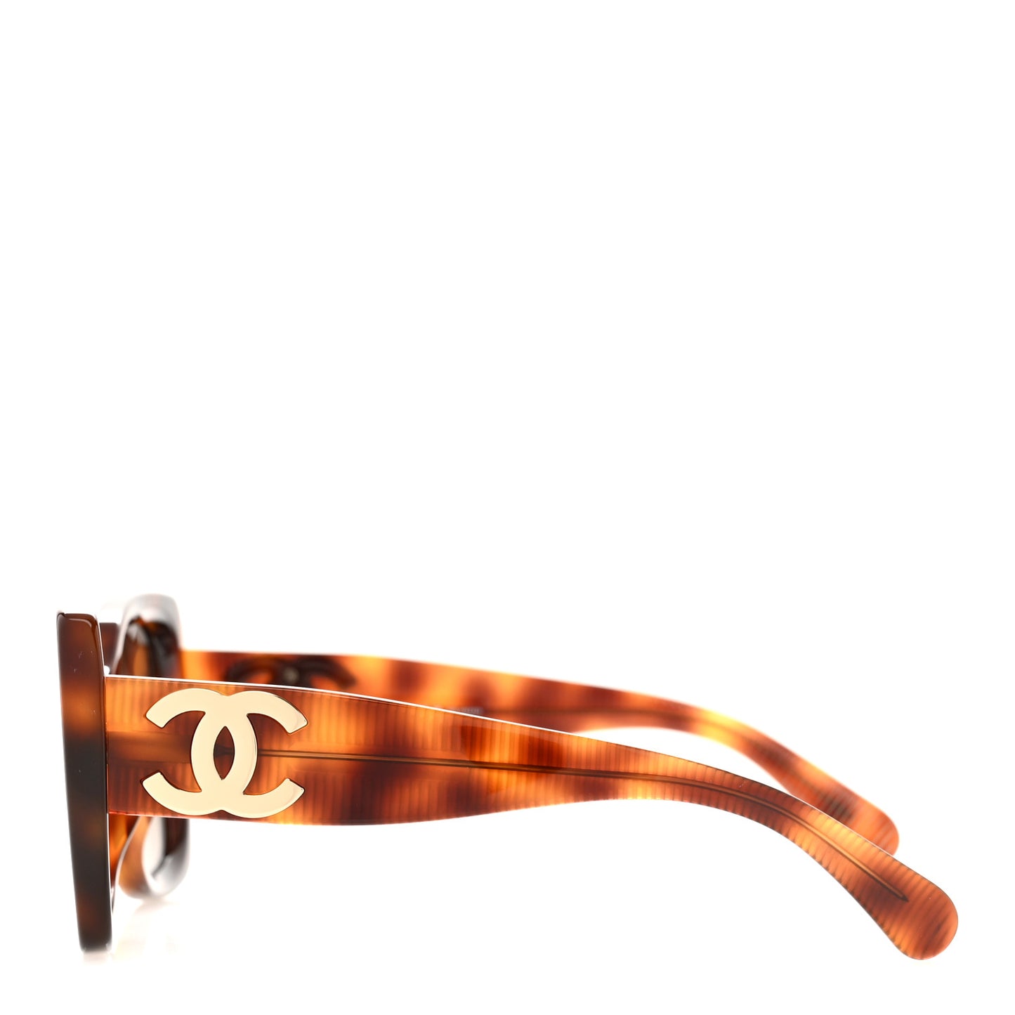 Square Polarized CC Sunglasses 5494-A Tortoise Brown