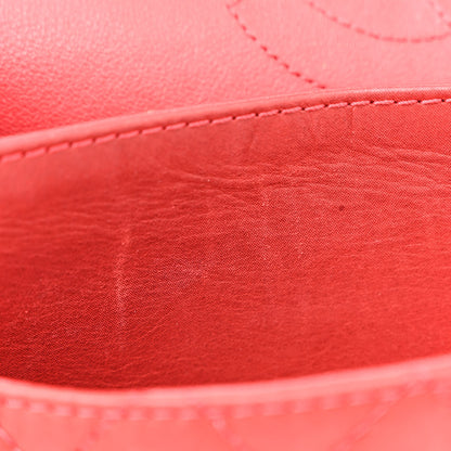 Chanel Iridescent Calfskin Quilted 2.55 Reissue 226 Flap Red 12 of 15