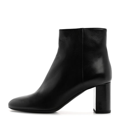 Saint Laurent Nappa Vendome Loulou Ankle Zip Boot 39 Black 39 Black 1 of 8