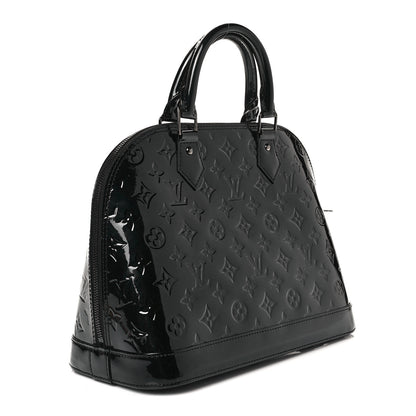 Louis Vuitton Vernis Alma PM Noir Magnetique 2 of 7