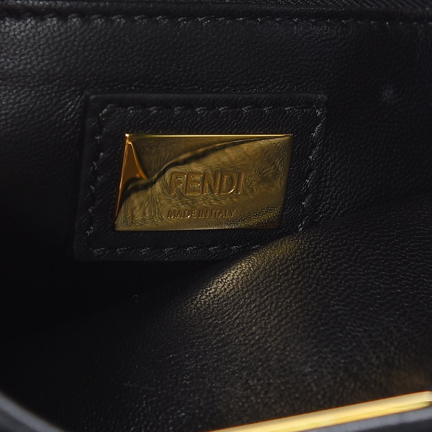 Nappa Mini Peekaboo Iconic Satchel Black