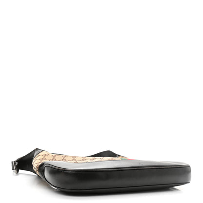 Gucci Monogram Web Jackie O Hobo Dark Brown 4 of 15