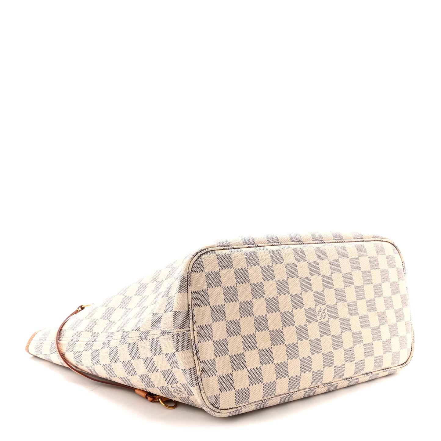 Damier Azur Neo Neverfull MM Rose Ballerine