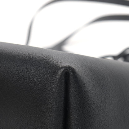 Saint Laurent Calfskin Large Shopping Tote Black 12 of 13