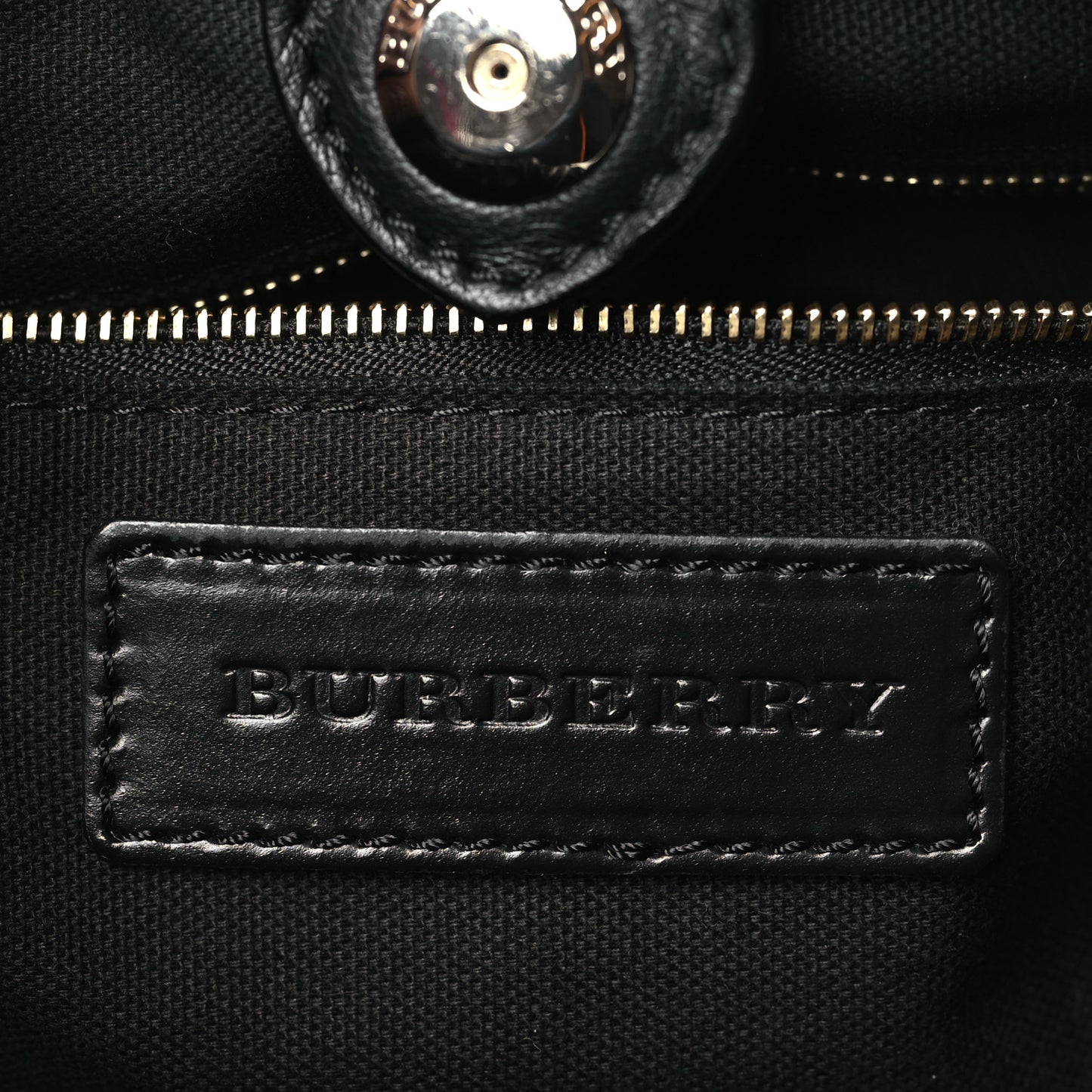 Calfskin House Check Little Crush Black