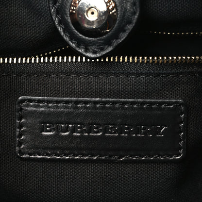 Burberry Calfskin House Check Little Crush Black 6 of 8