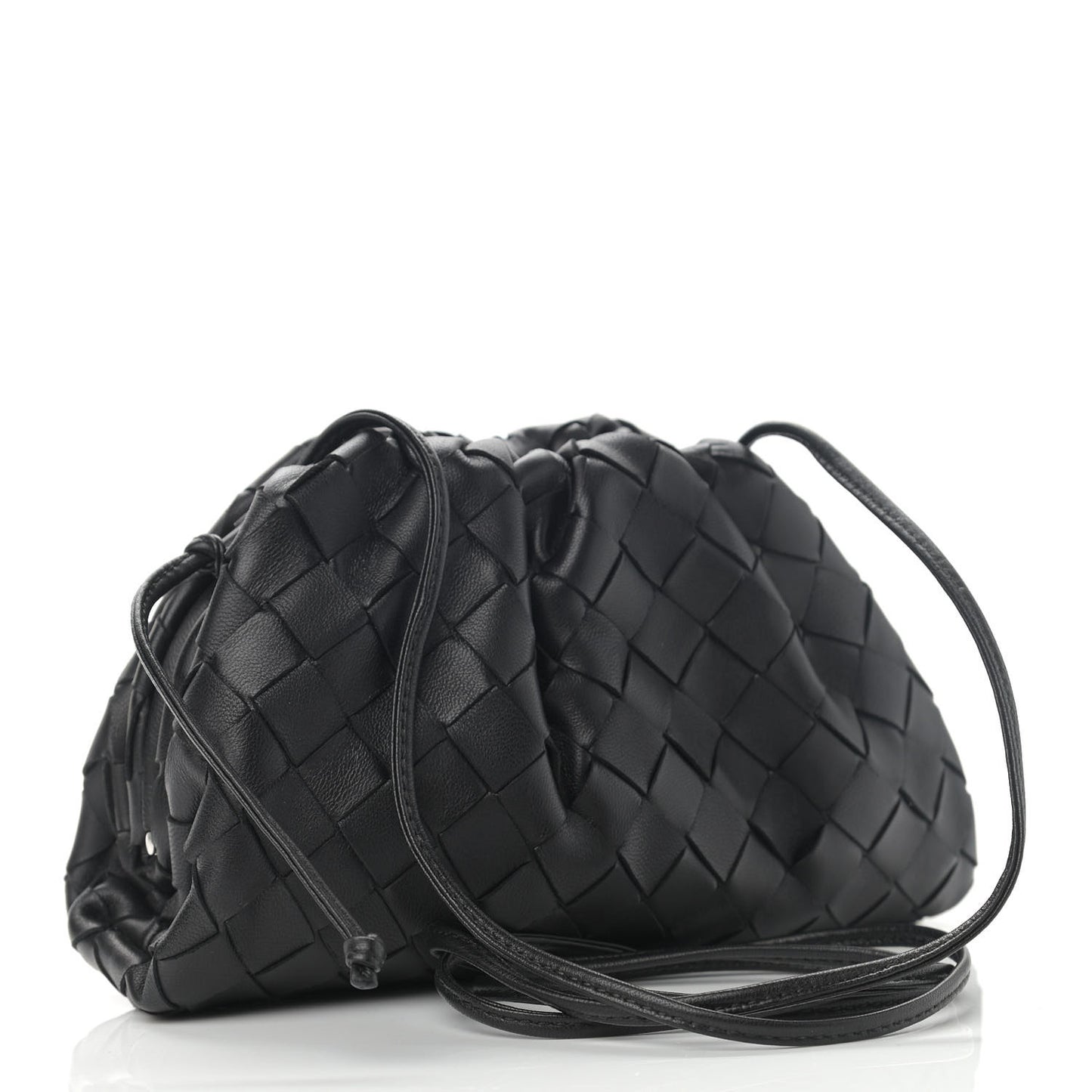 Nappa Intrecciato The Mini Pouch Black