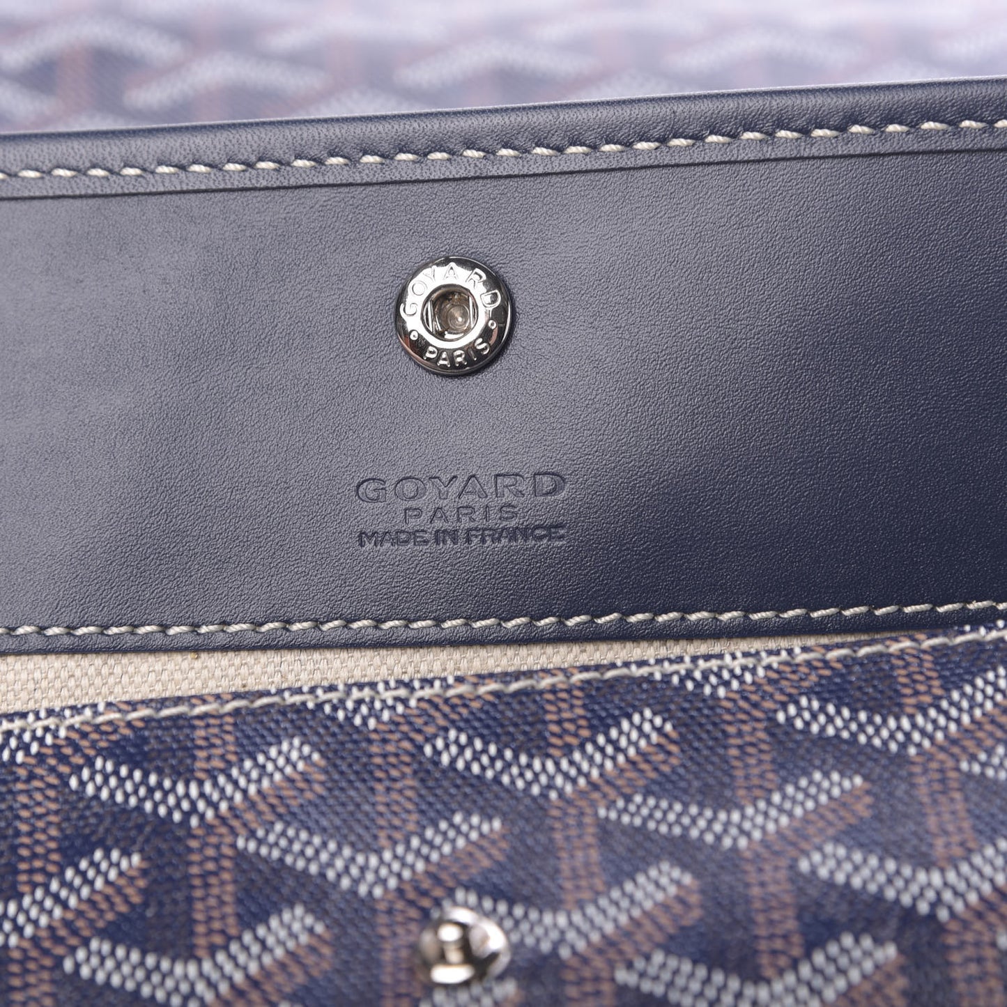 Goyardine Saint Louis GM Navy