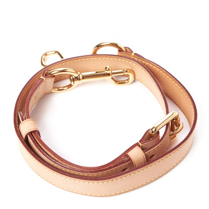 Louis Vuitton Vachetta 25mm Adjustable Shoulder Strap VVN 3 of 4