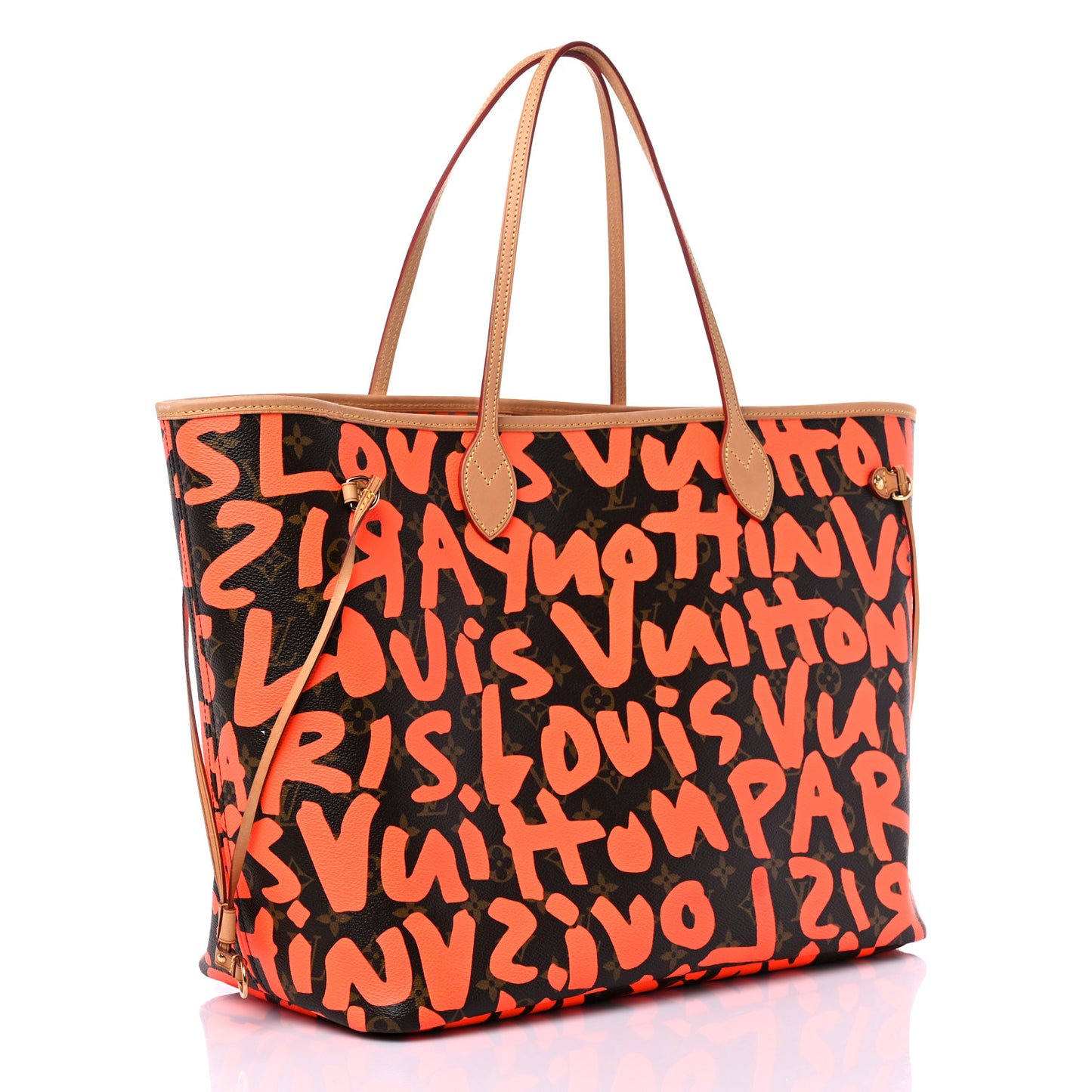 Monogram Graffiti Neverfull GM Orange